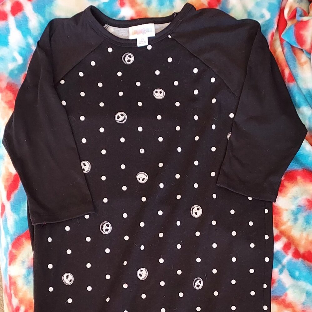 Jack Skelton Lularoe shirt Size 10